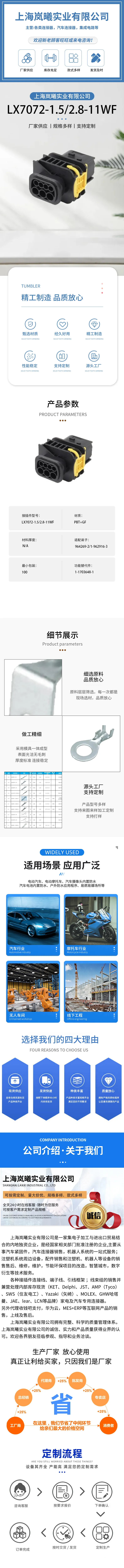 LX7072-1.5/2.8-11WF（1-1703648-1） — product specifications
