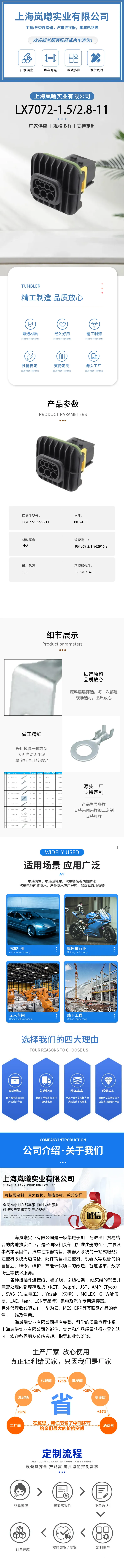LX7072-1.5/2.8-11（1-1670214-1） — product specifications