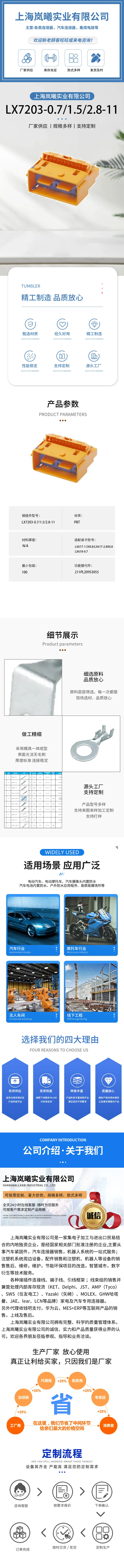 LX7203-0.7/1.5/2.8-11(211PL209S3055) — product specifications
