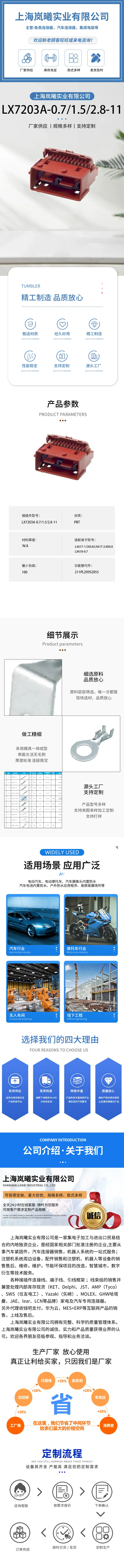 LX7203A-0.7/1.5/2.8-11（211PL209S2055） — product specifications