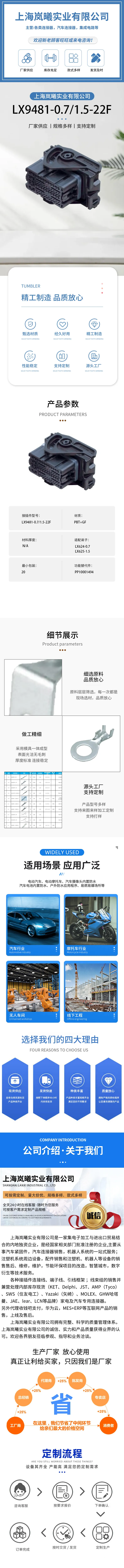 LX9481-0.7/1.5-22F（PP10001494） — product specifications